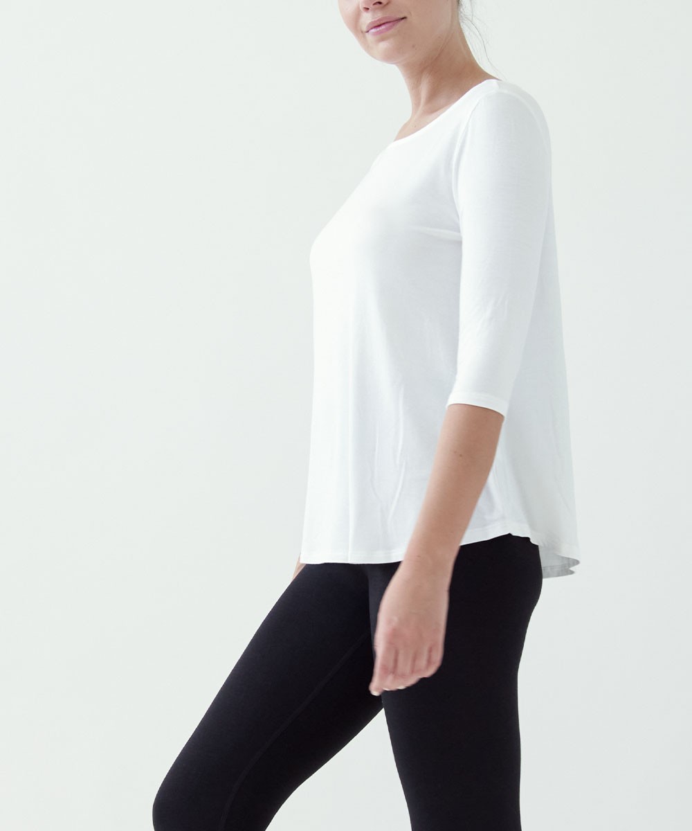 Bamboo SK Elbow Sleeve Top